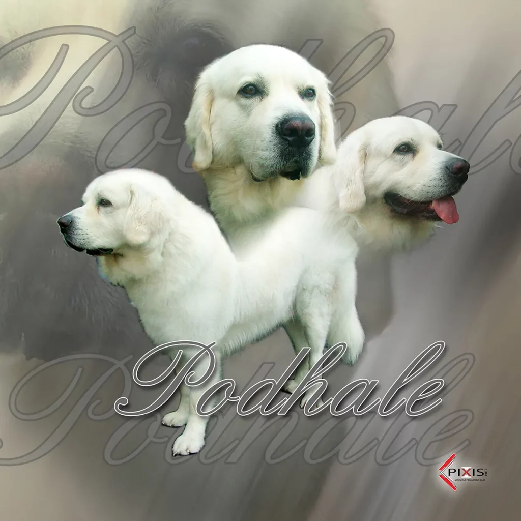 plaque attention chien podhale