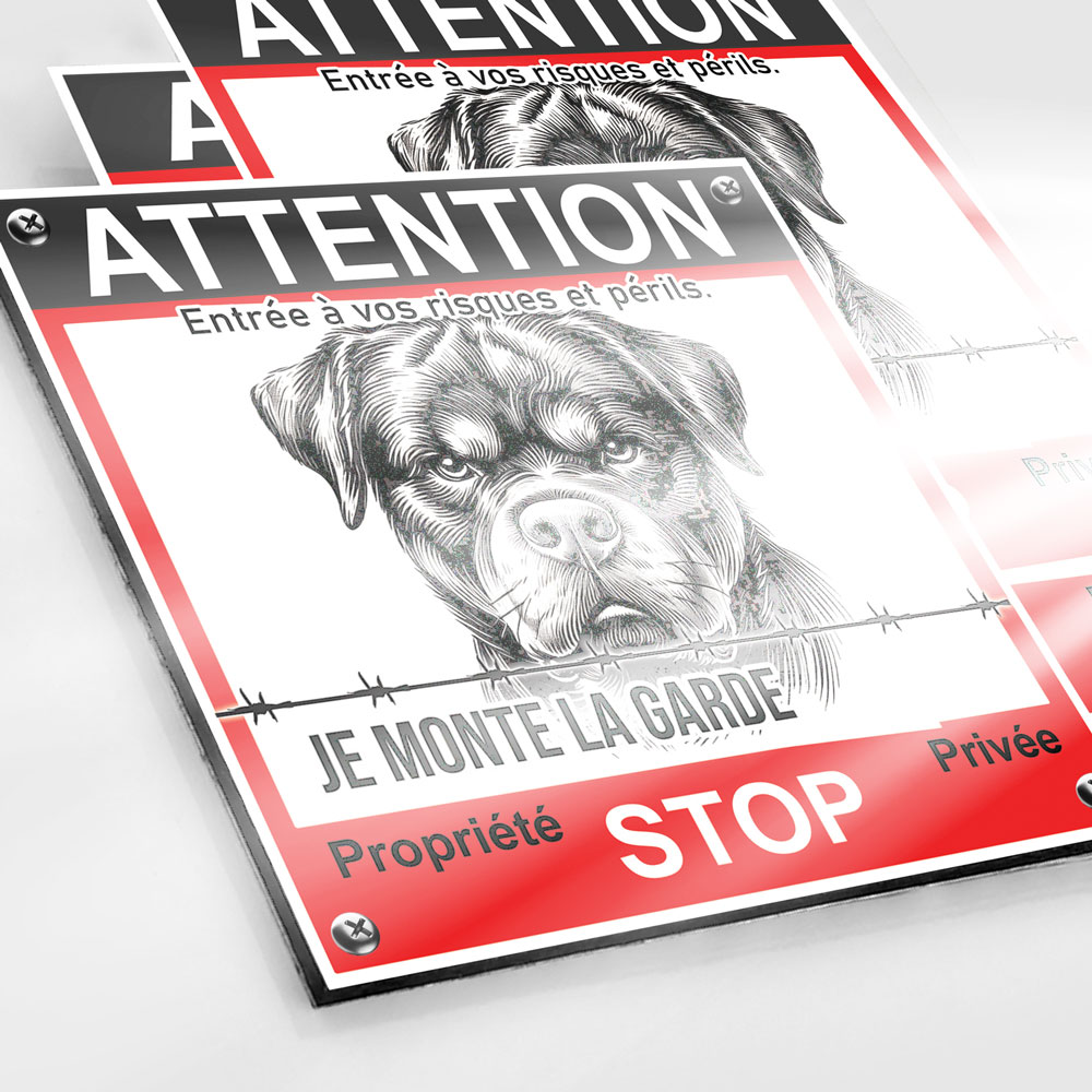 Attention rottweiler