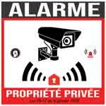 plaque alarme