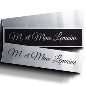plaque boite aux lettres originale