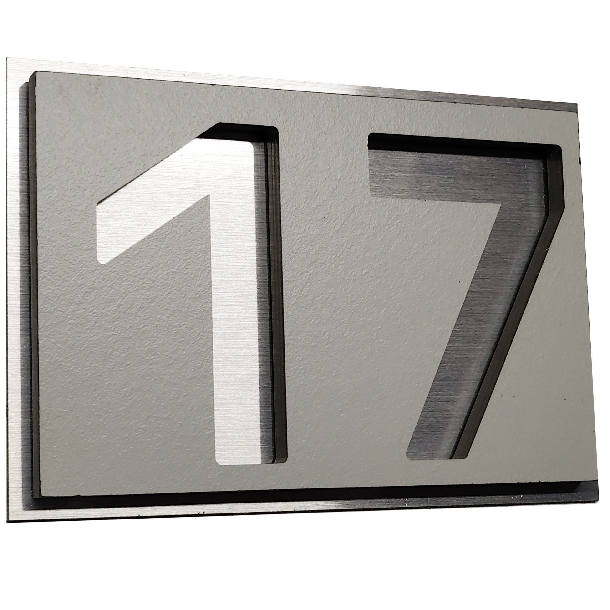 numéro de maison moderne