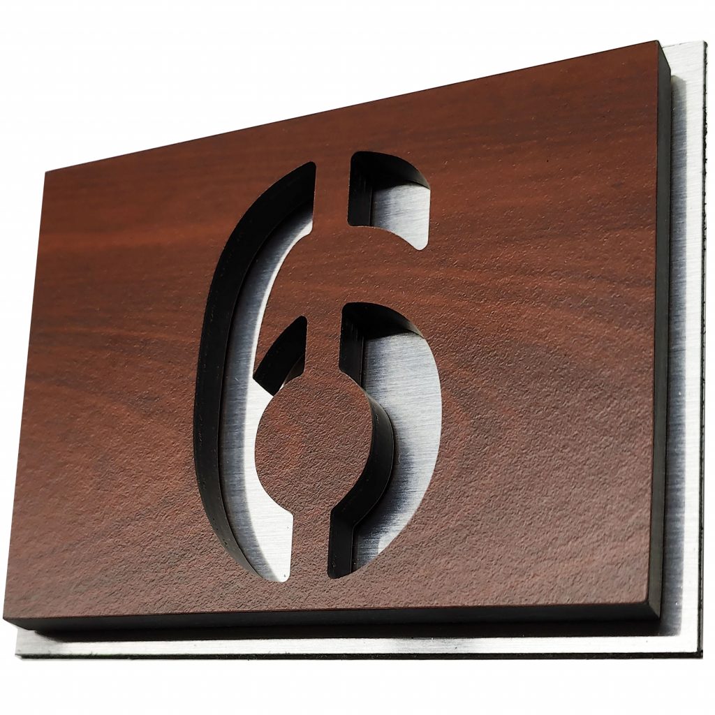 plaque de maison originale