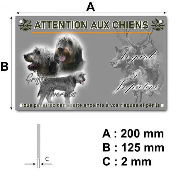 Panneau Griffon Nivernais