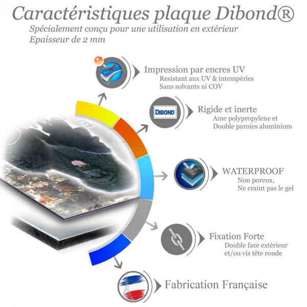 Je monte la garde Trois caniches noirs sur fond blanc