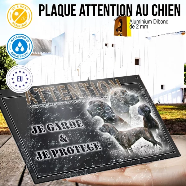 Panneau chien de garde Collage de Hannoverscher Schweisshund avec plusieurs chiens