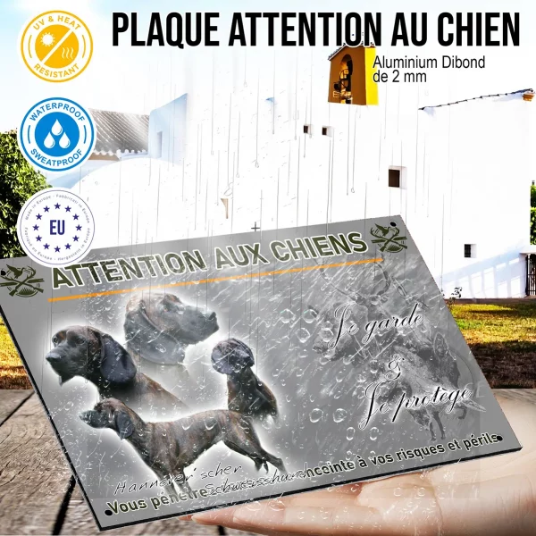 Panneau Collage de Hannoverscher Schweisshund avec plusieurs chiens