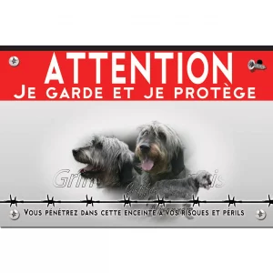Signalisation personnalisee Griffon Nivernais