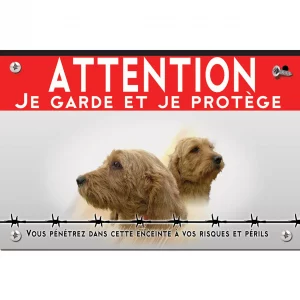 Signalisation personnalisee Portraits de Basset Fauve de Bretagne