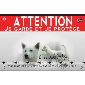 Signalisation personnalisee Trio de chiens Akita Inu avec variétés de poses