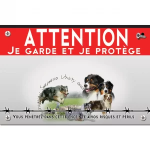 Signalisation personnalisee Compilation de chiens de race Australian Shepherd