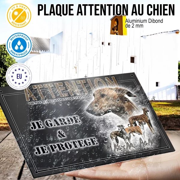 panneau chien de garde Visuel de plusieurs chiens Magyar Agar