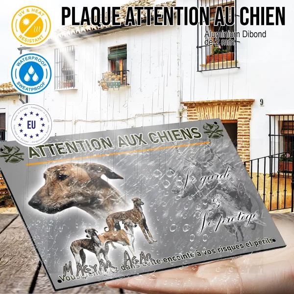 panneau Visuel de plusieurs chiens Magyar Agar