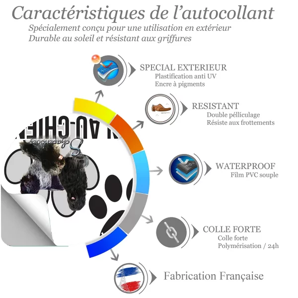 chien a bord Trois chiens Schapendoes aux pelages variés