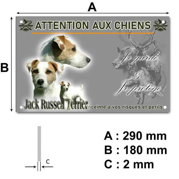 pancarte Image de Jack Russell Terrier