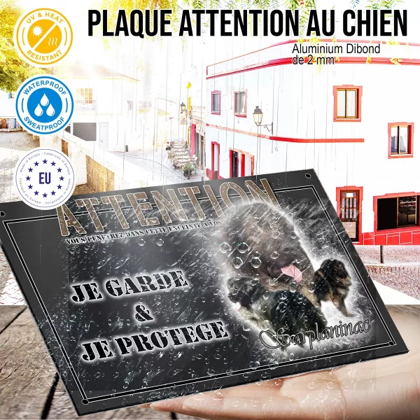 panneau chien de garde Collage de chiens Sarplaninac