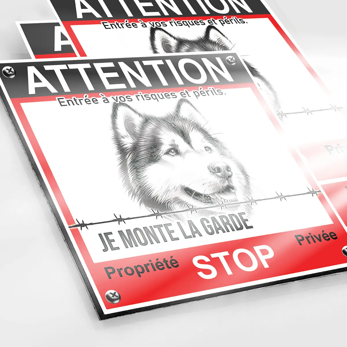 Attention Au Chien De Garde