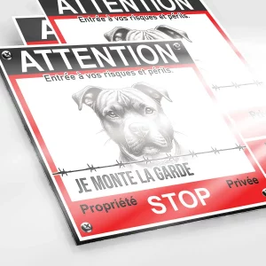 Attention Au Chien Agressif