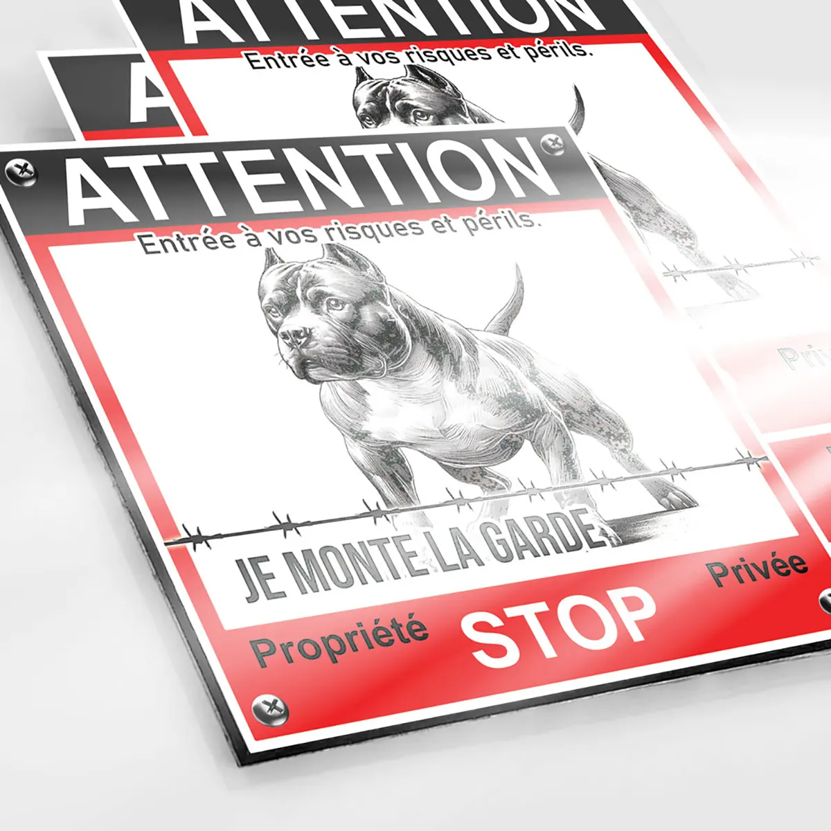 Attention Au Chien Mordeur