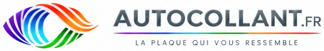 autocollant.fr — la plaque qui vous ressemble