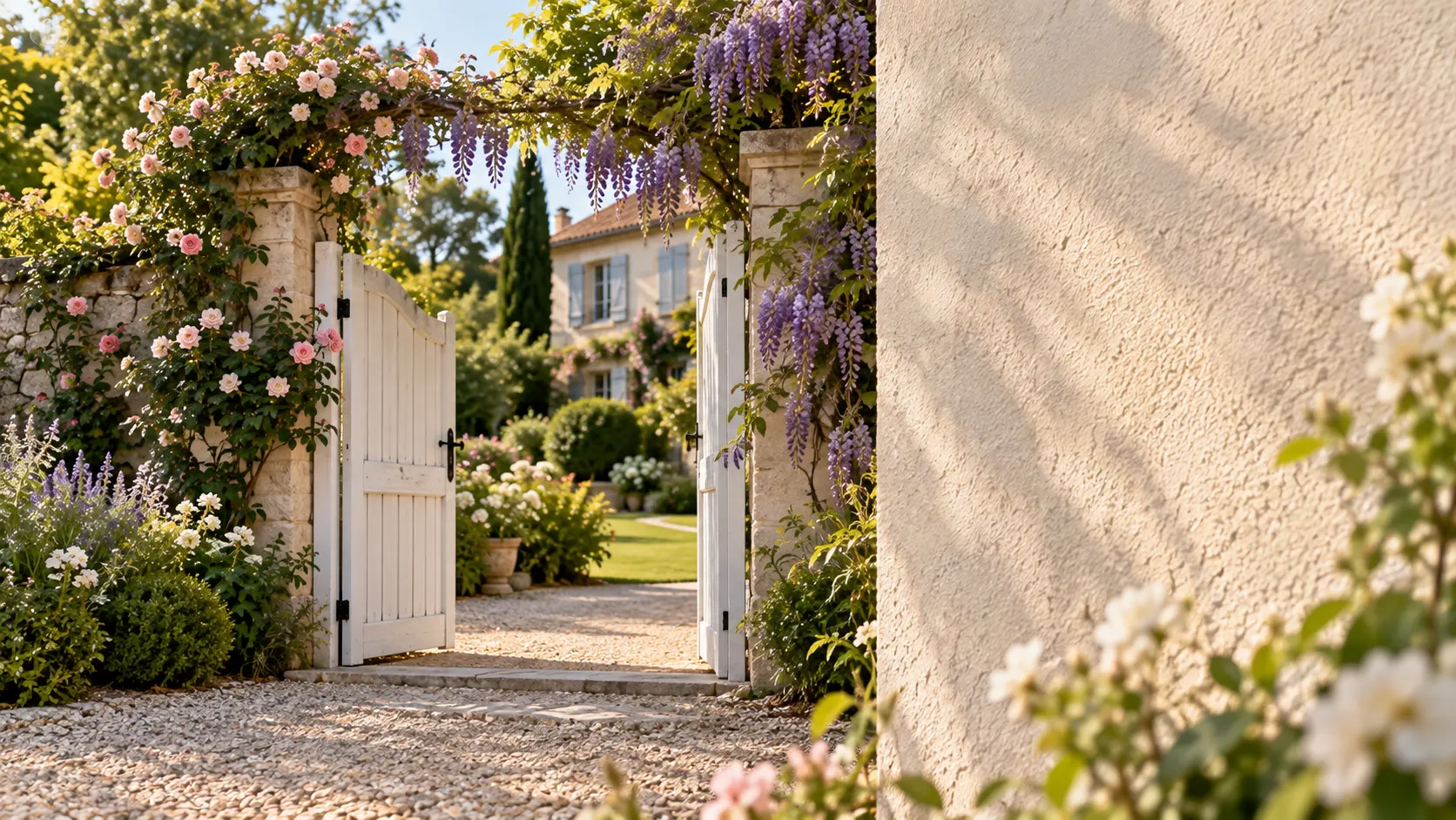 Plaque numéro de maison, style Jardin et nature